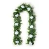 6ft. White Rose Foliage Garland By Ashland® -Flowers Michael Store 10627257 21