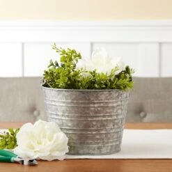 8" Galvanized Pail By Ashland® -Flowers Michael Store 10671571 20