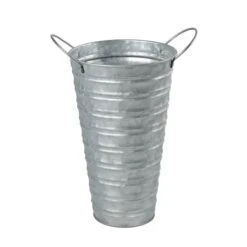 9" Mini Galvanized French Bucket By Ashland®