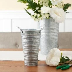 9" Mini Galvanized French Bucket By Ashland® -Flowers Michael Store 10671577 20