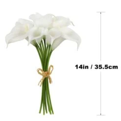 14" White Calla Lily Bundle By Ashland® -Flowers Michael Store 10676315 4