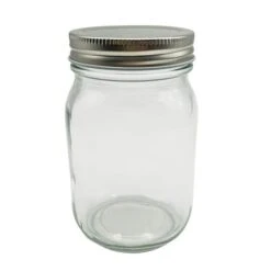16oz. Glass Jar By Ashland®, 12ct. 12 16oz. Glass Jar By Ashland®, 12ct. -Flowers Michael Store 10679174 1