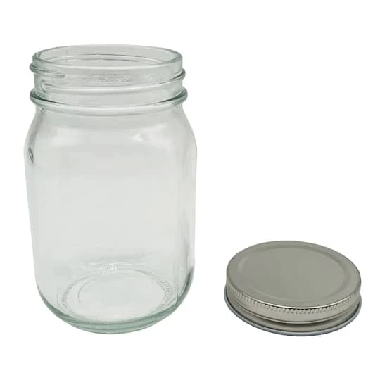 16oz. Glass Jar By Ashland®, 12ct. 8 16oz. Glass Jar By Ashland®, 12ct. - Image 6