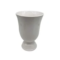 8" White Ceramic Vase By Ashland® -Flowers Michael Store 10700967 4