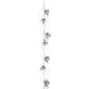6ft. Metallic Silver Magnolia Garland -Flowers Michael Store D233898S 1