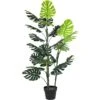 Northlight 4ft. Potted Artificial Monstera Plant -Flowers Michael Store D236744S 1