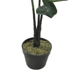 Northlight 4ft. Potted Artificial Rubber Plant -Flowers Michael Store D236745S 2