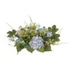 9" Blue Hydrangea Candelabrum Centerpiece