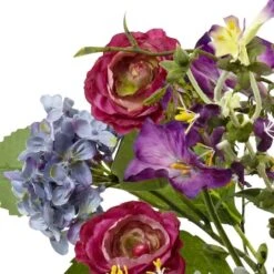 24" Spring Garden Floral Arrangement With Glass Vase -Flowers Michael Store D251490S 13