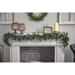 6.5ft. Olive Branch Garland -Flowers Michael Store D251618S 13