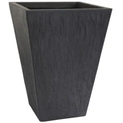 16" Slate Planter 9 16" Slate Planter -Flowers Michael Store D251620S 3