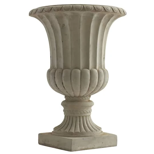 20" Sand Colored Urn 4 20" Sand Colored Urn - Image 2