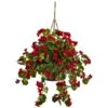 2.5ft. Geranium Hanging Basket -Flowers Michael Store D251675S 11