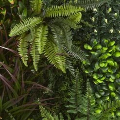 2.5ft. Artificial Living Wall -Flowers Michael Store D251684S 12