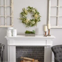 13" Succulent Garden With Concrete Planter 13 13" Succulent Garden With Concrete Planter -Flowers Michael Store D251700S 15