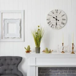 2ft. Grass & Dandelion With Cement Planter -Flowers Michael Store D251703S 13