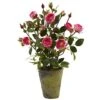 14" Potted French Rose Garden -Flowers Michael Store D251705S 1