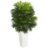 3.5ft. Areca Palm Artificial Plant In White Tower Planter -Flowers Michael Store D251736S 11