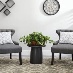 15" Pothos In Ledge Basket -Flowers Michael Store D251779S 12