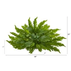 26" Green Fern Artificial Ledge Plant -Flowers Michael Store D251806S 12
