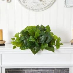24" Green London Ivy Real Touch Artificial Ledge Plant 15 24" Green London Ivy Real Touch Artificial Ledge Plant -Flowers Michael Store D251807S 15
