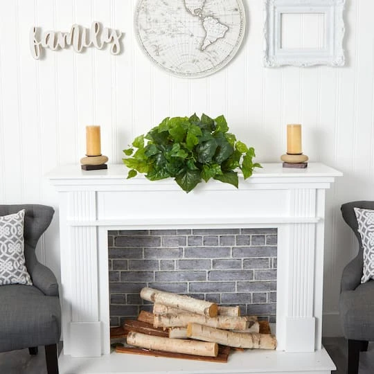 24" Green London Ivy Real Touch Artificial Ledge Plant 9 24" Green London Ivy Real Touch Artificial Ledge Plant - Image 7