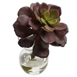 Succulent Arrangements In Vases 3ct. -Flowers Michael Store D251816S 17