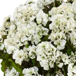 22" Geranium In Farmhouse Planter -Flowers Michael Store D251845S 12