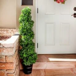 4ft. Boxwood Spiral Topiary In Planter -Flowers Michael Store D251983S 2