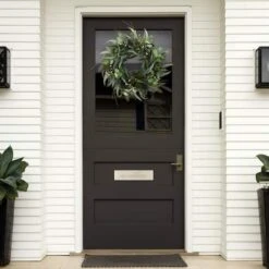 24'' Eucalyptus & Mixed Greens Wreath -Flowers Michael Store D252236S 14