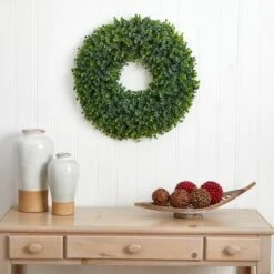 25'' Eucalyptus Wreath -Flowers Michael Store D252243S 12