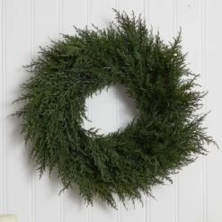 24” Cedar Wreath -Flowers Michael Store D252275S 14