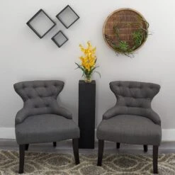 19" Yellow Dancing Lady Orchid Arrangement In Glass Vase 13 19" Yellow Dancing Lady Orchid Arrangement In Glass Vase -Flowers Michael Store D262101S 15