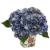 9" Blue Hydrangea In Floral Planter 2 9" Blue Hydrangea In Floral Planter -Flowers Michael Store D262155S 11