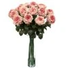 2.5ft. Pink Fancy Rose In Glass Cylinder Vase -Flowers Michael Store D262162S 11