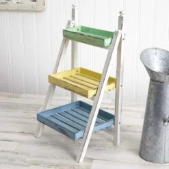 2ft. Farmhouse Decorative Plant Display Stand -Flowers Michael Store D262196S 18