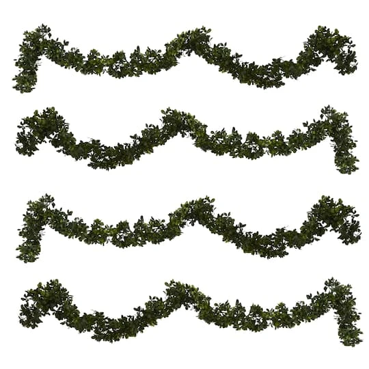 6ft. Boxwood Garland, 4ct. 6 6ft. Boxwood Garland, 4ct. - Image 4