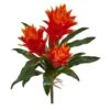 Orange Double Bromeliad Flower, 6ct. 2 Orange Double Bromeliad Flower, 6ct. -Flowers Michael Store D262231S 1