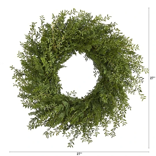 27'' Mixed Grass Wreath 5 27'' Mixed Grass Wreath - Image 3