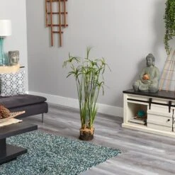 4ft. Papyrus Plant With Faux Soil Arrangement -Flowers Michael Store D262635S 13