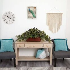 18" Grape Leaf In Rectangular Decorative Planter -Flowers Michael Store D262645S 12