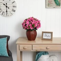 20" Azalea Plant With Vase -Flowers Michael Store D262956S 13