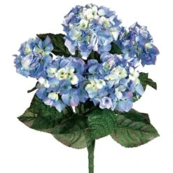 Blue & White Hydrangea Bush -Flowers Michael Store D264085S 1 1