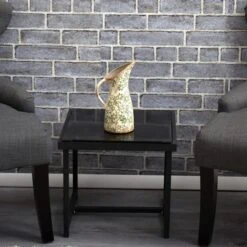 10" Tuscan Ceramic Green Scroll Pitcher Vase 9 10" Tuscan Ceramic Green Scroll Pitcher Vase -Flowers Michael Store D292981S 13