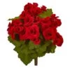 11" Begonia Bush Flower, 4ct.