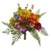 13" Mixed Flowers Bush, 2ct. -Flowers Michael Store D293204S 1