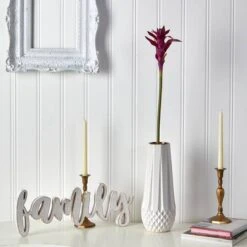 Pink Star Bromeliad Artificial Flower Stem, 6ct. -Flowers Michael Store D293256S 3