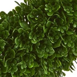 19.5" UV Resistant Green Tea Leaf Wreath -Flowers Michael Store D293309S 13