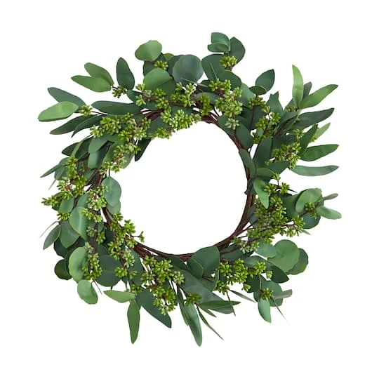 22" Eucalyptus & Berry Wreath 3 22" Eucalyptus & Berry Wreath