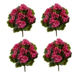 Pink Geranium Bush, 4ct. -Flowers Michael Store D293881S 13